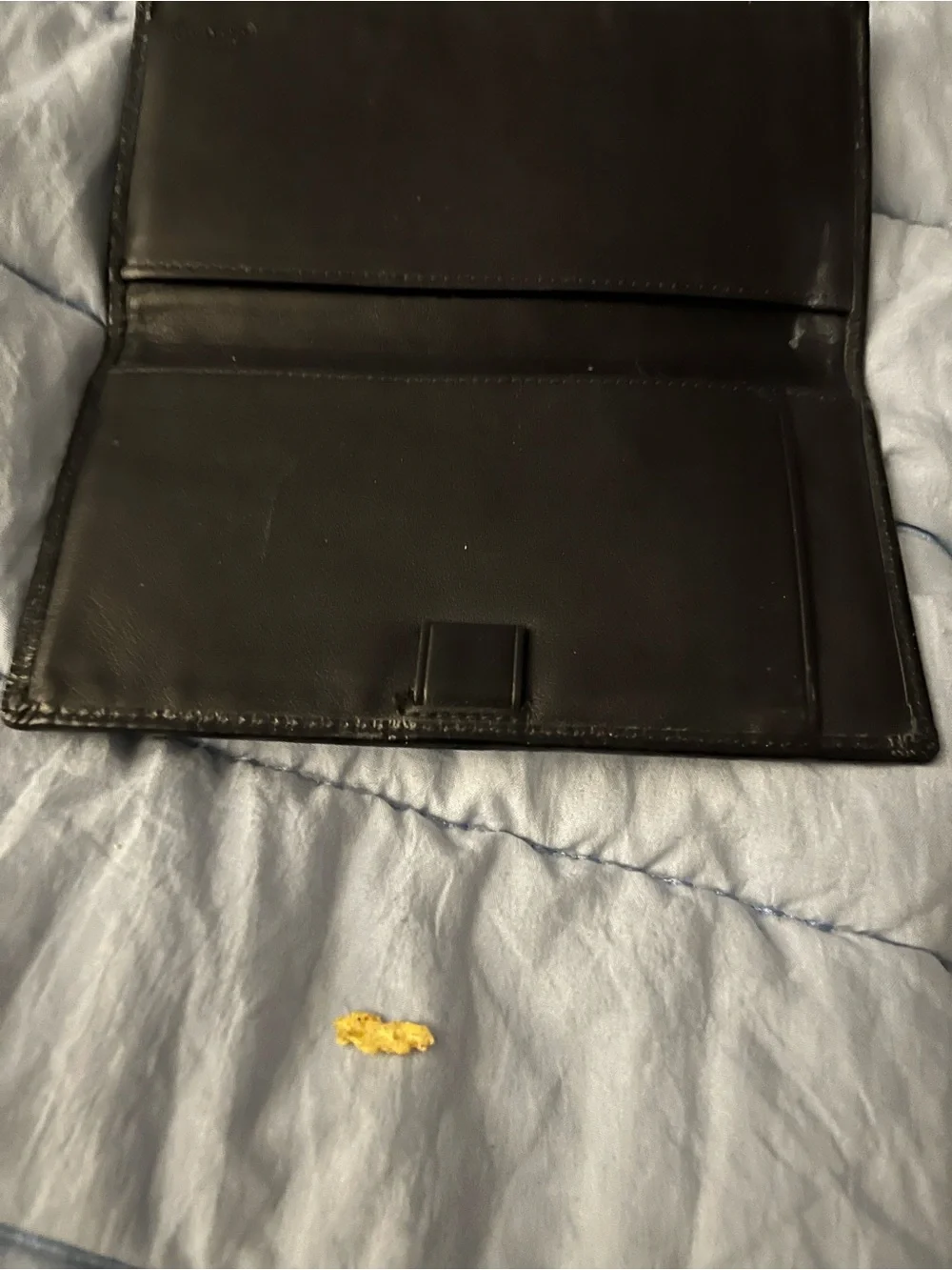 Coach Black and Tan Signature Canvas Card Holder with Key Ring